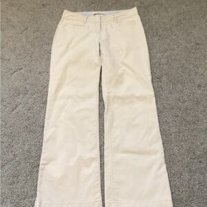 Women’s Tommy Hilfiger Cream Wide-Leg Pants
